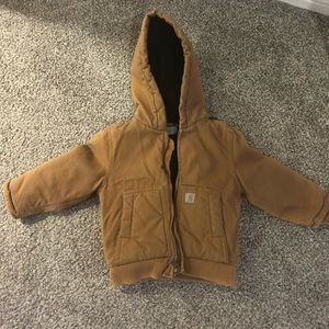 Carhartt jacket toddler. Smoke free home.